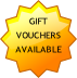 GIFT 
VOUCHERS
AVAILABLE
